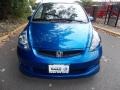 2007 Vivid Blue Pearl Honda Fit Sport  photo #8