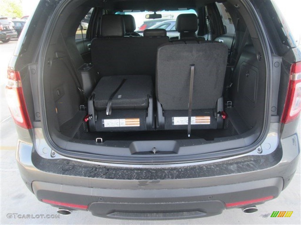 2015 Explorer XLT - Magnetic / Charcoal Black photo #7