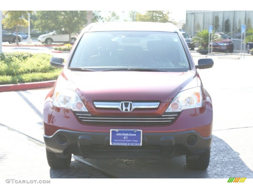 2008 CR-V EX - Tango Red Pearl / Gray photo #4