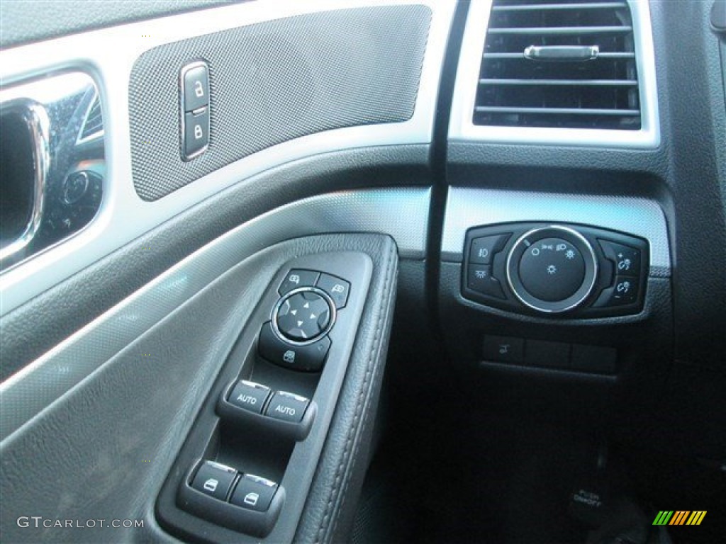 2015 Explorer XLT - Magnetic / Charcoal Black photo #12