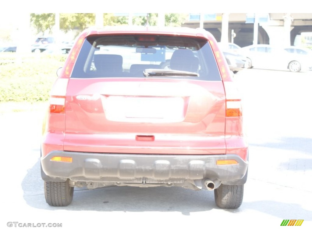 2008 CR-V EX - Tango Red Pearl / Gray photo #8