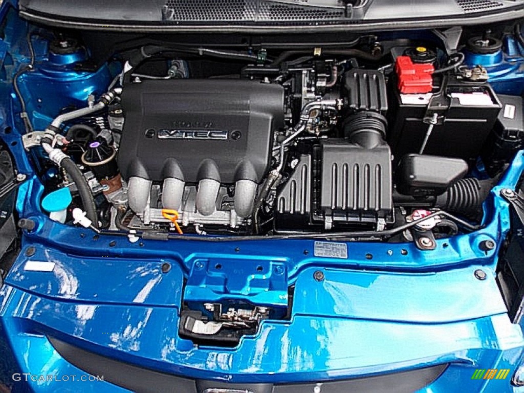 2007 Fit Sport - Vivid Blue Pearl / Black photo #20