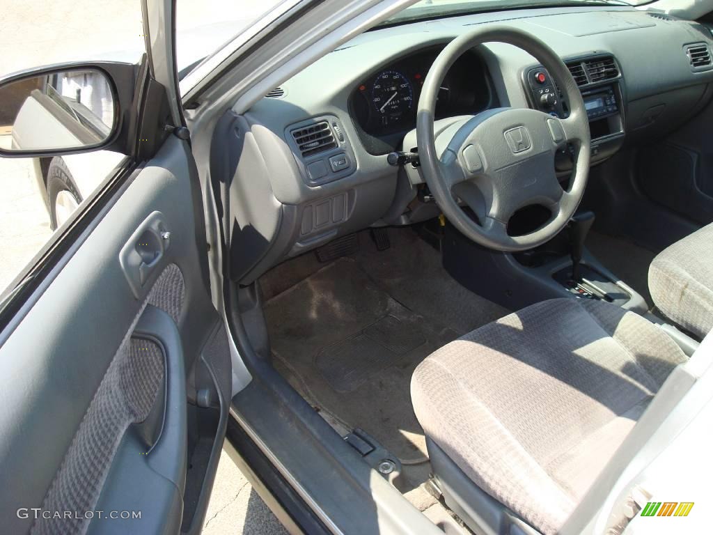 1999 Civic VP Sedan - Vogue Silver Metallic / Gray photo #11