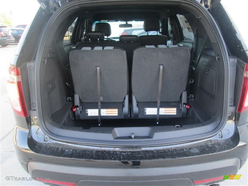 2015 Explorer XLT - Tuxedo Black / Charcoal Black photo #6