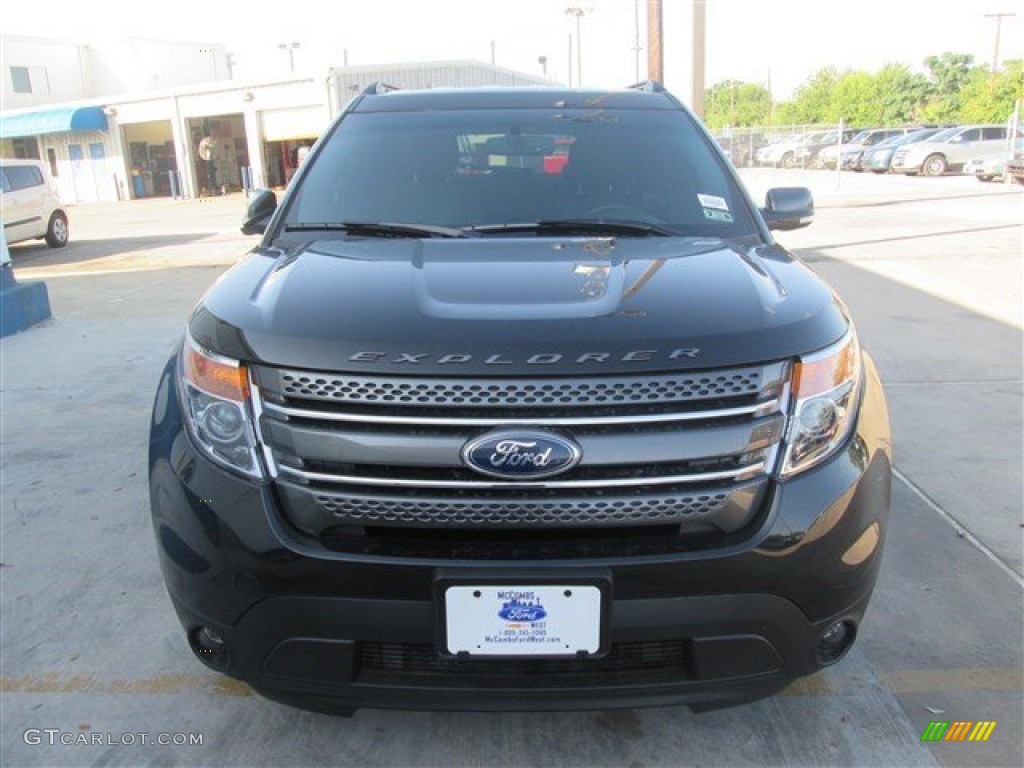 2015 Explorer XLT - Tuxedo Black / Charcoal Black photo #21