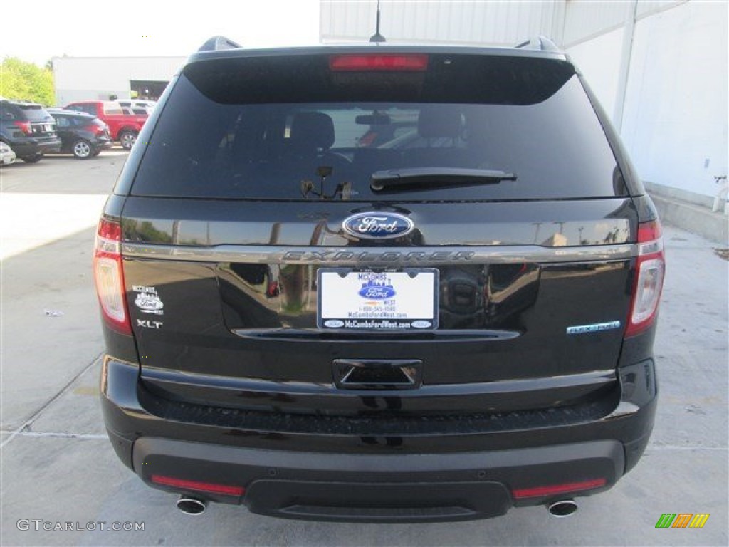 2015 Explorer XLT - Tuxedo Black / Charcoal Black photo #23