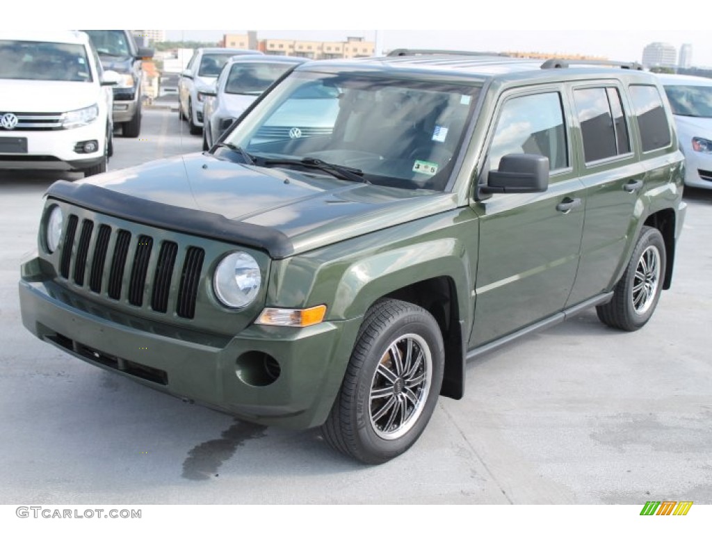 Jeep Green Metallic 2008 Jeep Patriot Sport Exterior Photo #97136693