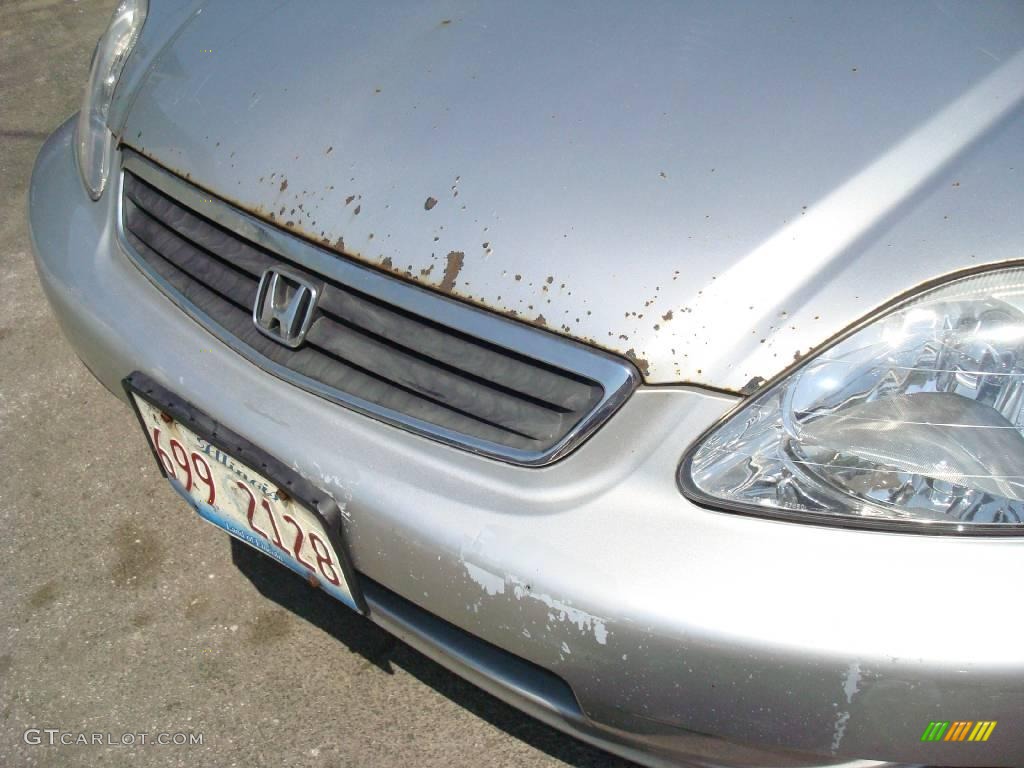 1999 Civic VP Sedan - Vogue Silver Metallic / Gray photo #27