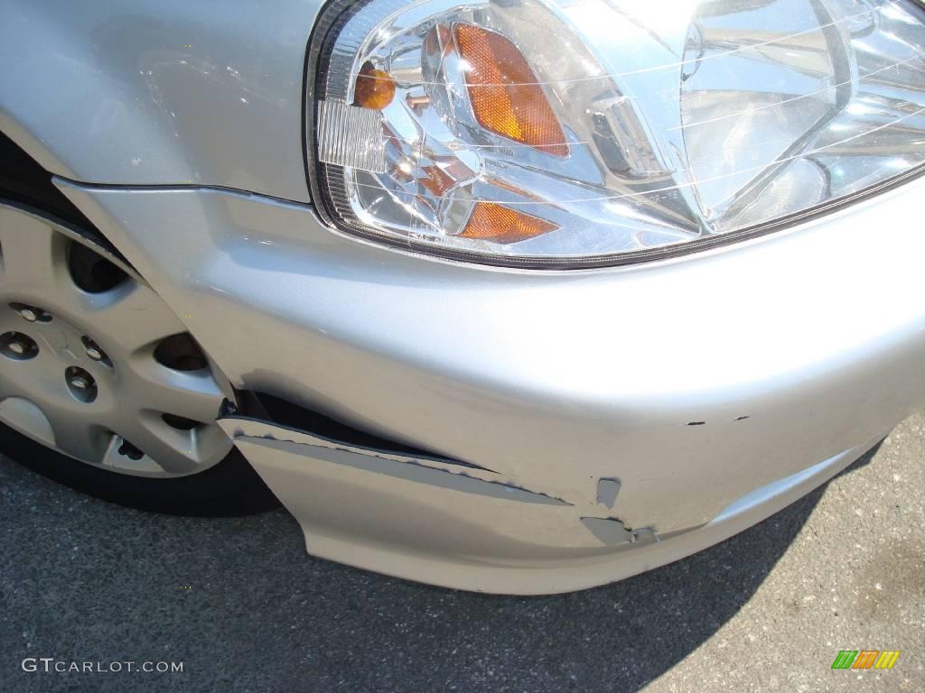 1999 Civic VP Sedan - Vogue Silver Metallic / Gray photo #28