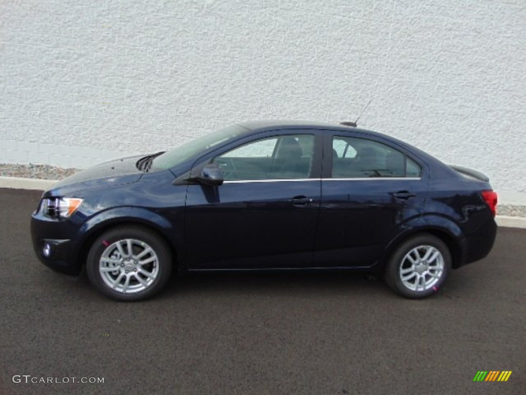 Blue Velvet Metallic 2015 Chevrolet Sonic LT Sedan Exterior Photo #97139090