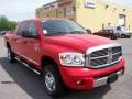 2009 Flame Red Dodge Ram 2500 Laramie Mega Cab 4x4  photo #14