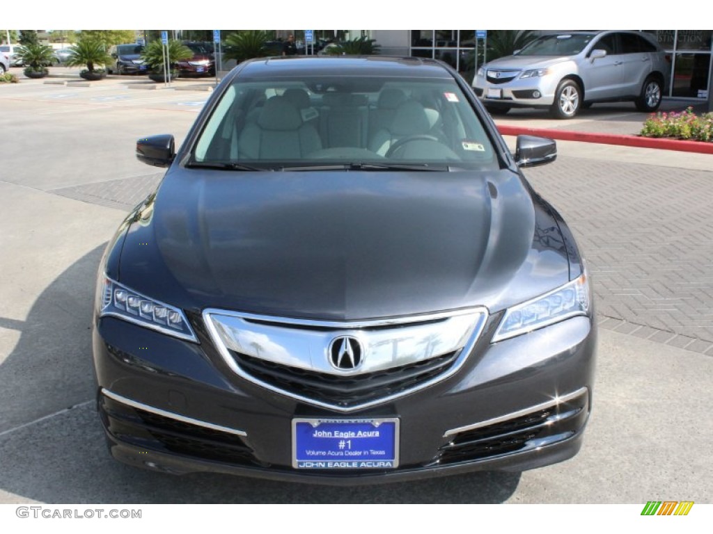 2015 TLX 2.4 Technology - Graphite Luster Metallic / Graystone photo #2