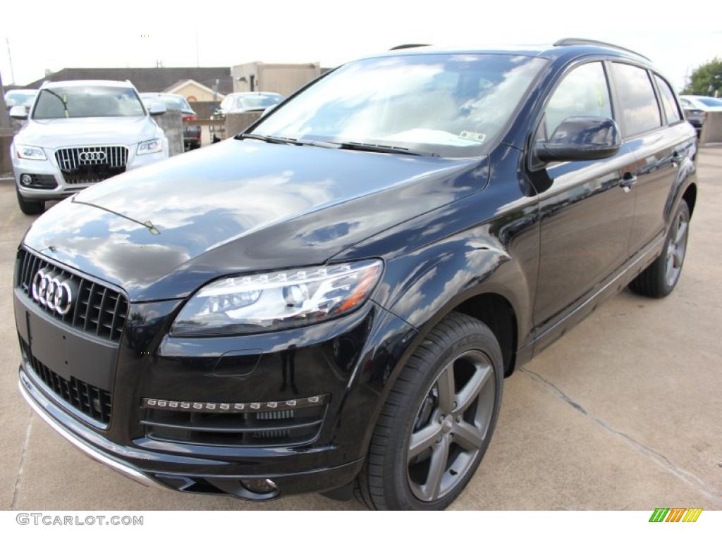 Orca Black Metallic 2015 Audi Q7 3.0 TDI Premium Plus quattro Exterior Photo #97143161
