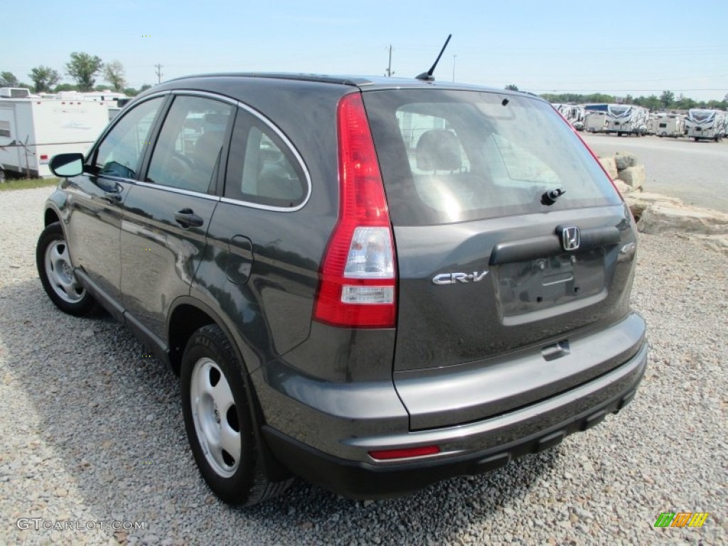 2011 CR-V LX 4WD - Polished Metal Metallic / Black photo #18