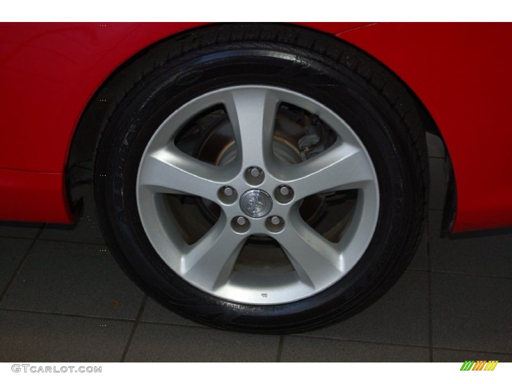 2006 Solara SLE V6 Convertible - Absolutely Red / Ivory photo #10