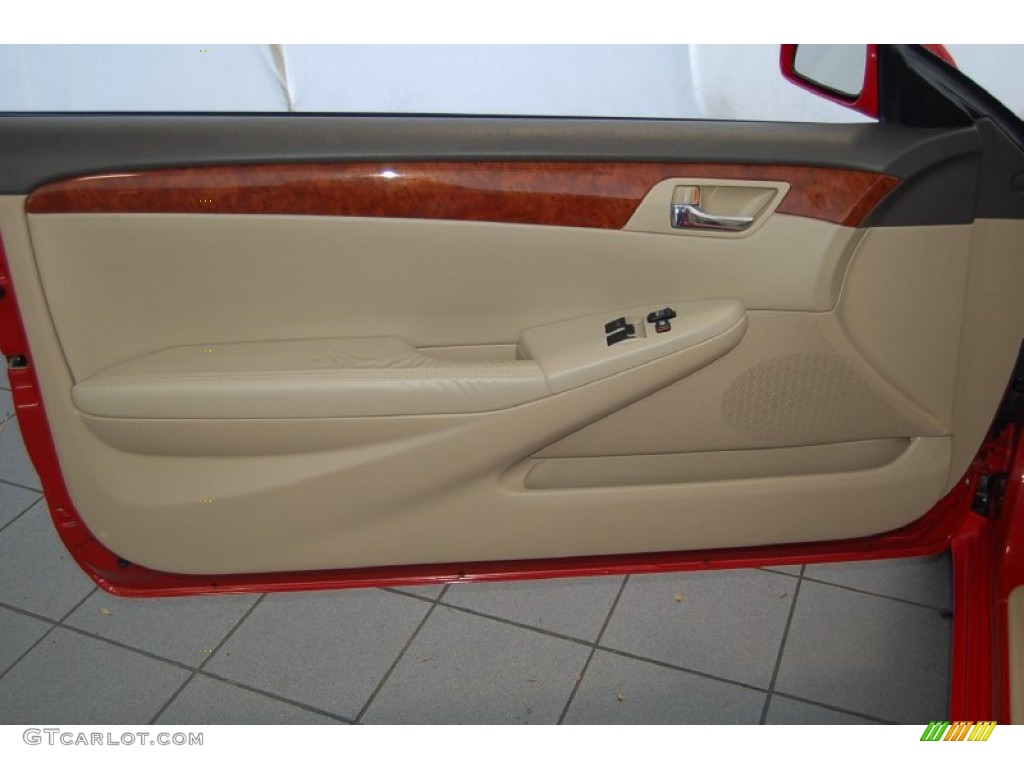 2006 Solara SLE V6 Convertible - Absolutely Red / Ivory photo #12