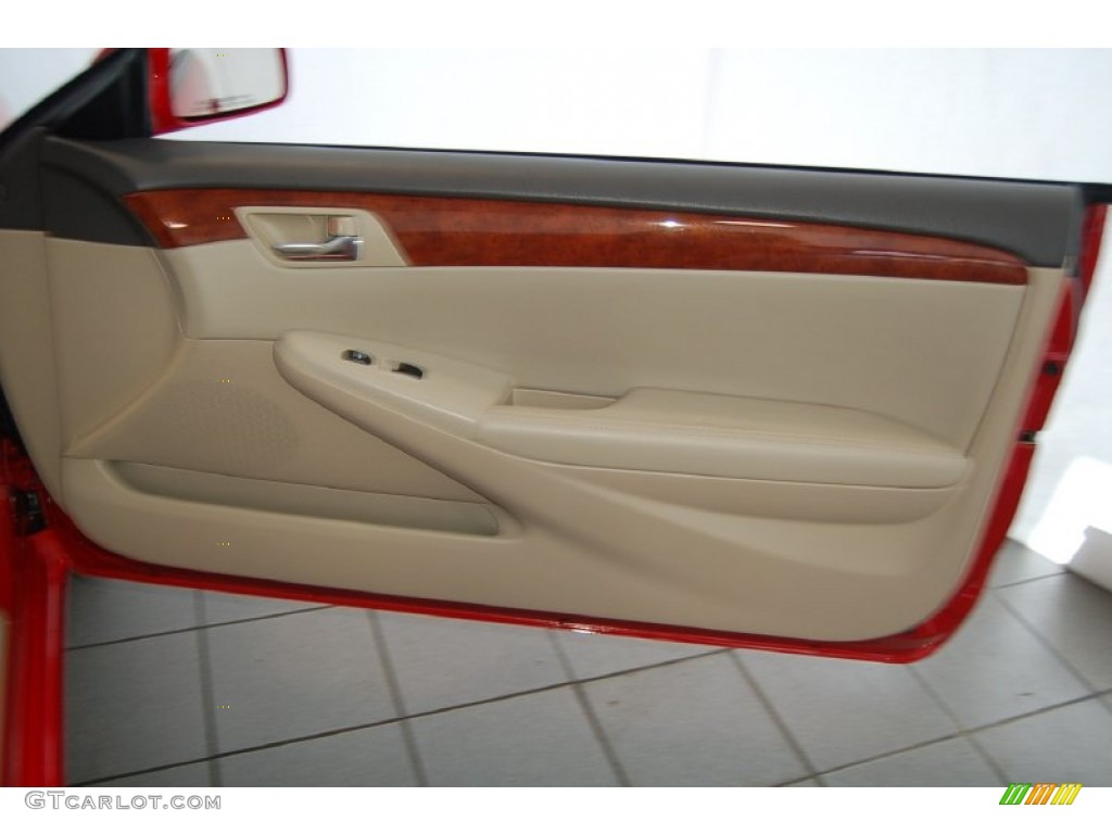 2006 Solara SLE V6 Convertible - Absolutely Red / Ivory photo #29