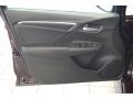 Black 2015 Honda Fit EX-L Door Panel
