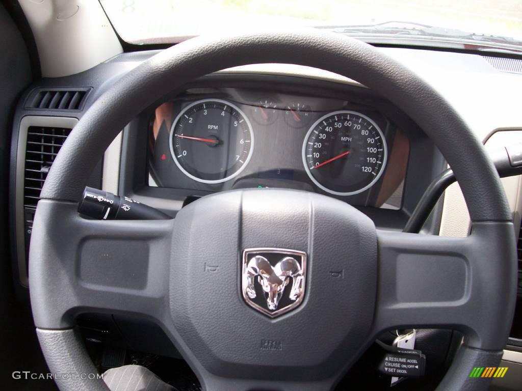 2009 Ram 1500 ST Regular Cab - Flame Red / Dark Slate/Medium Graystone photo #4