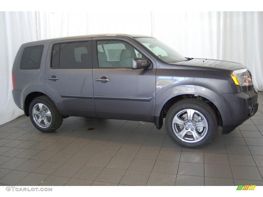 2015 Pilot EX - Modern Steel Metallic / Gray photo #5