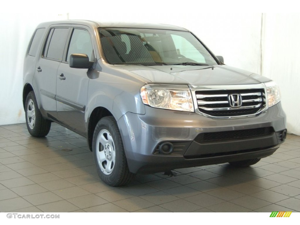 2015 Pilot LX - Modern Steel Metallic / Gray photo #2