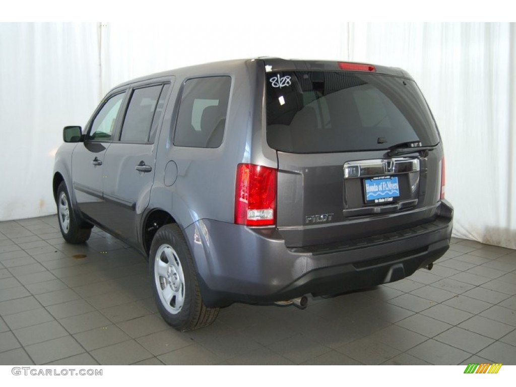 2015 Pilot LX - Modern Steel Metallic / Gray photo #9