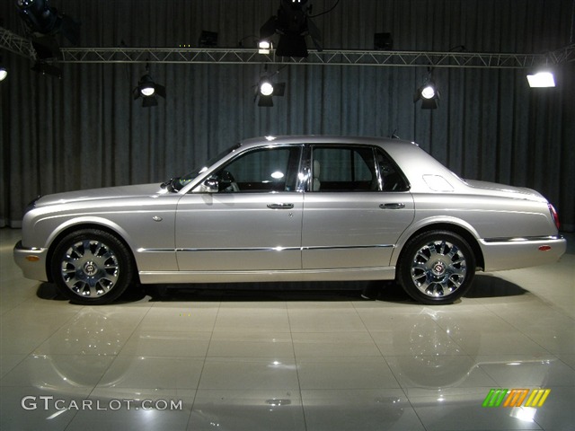 2005 Bentley Arnage R Mulliner, Silver Storm / Cinder/Burr Walnut, Profile 2005 Bentley Arnage R Mulliner Parts
