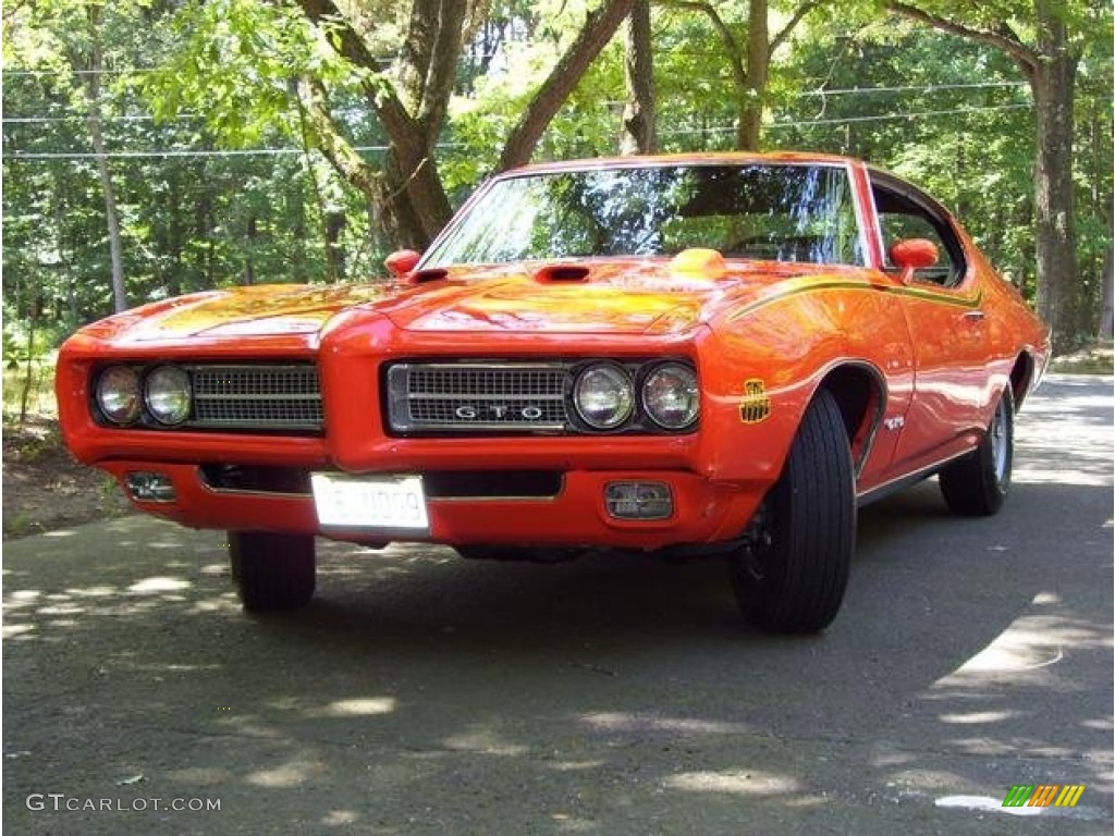 1969 GTO Judge Hardtop - Carousel Red / Black photo #3