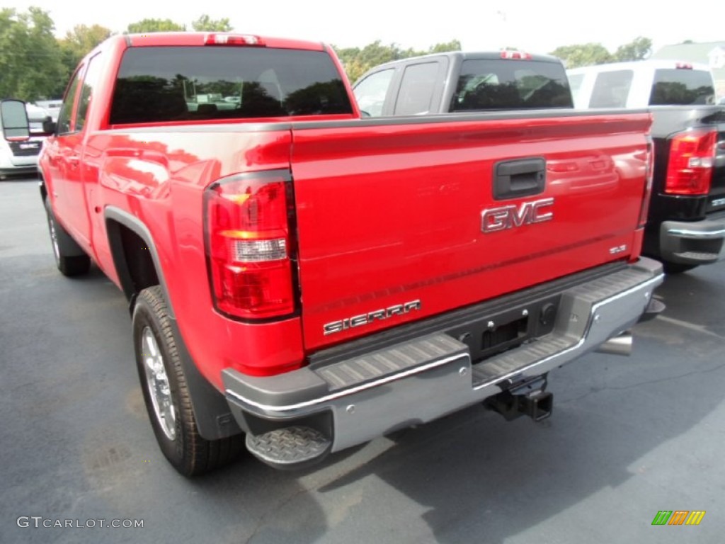 Fire Red 2015 GMC Sierra 2500HD Double Cab 4x4 Exterior Photo #97149432