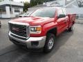 Fire Red - Sierra 2500HD Double Cab 4x4 Utility Truck Photo No. 1