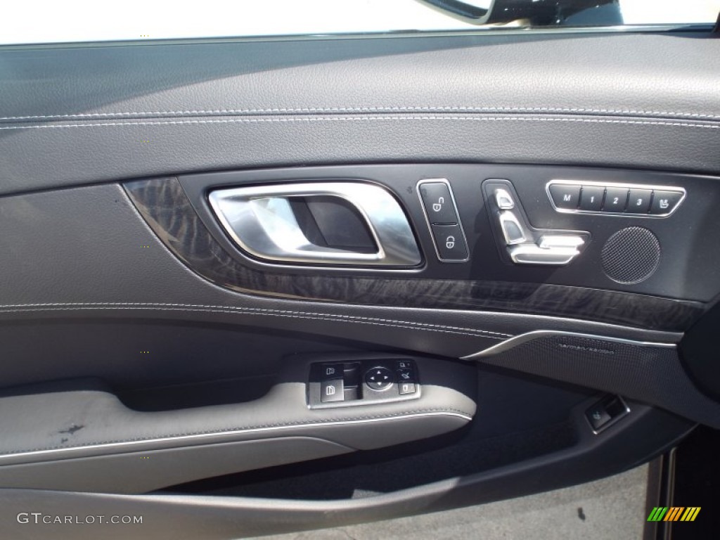 2015 Mercedes-Benz SL 400 Roadster Black Door Panel Photo #97150748