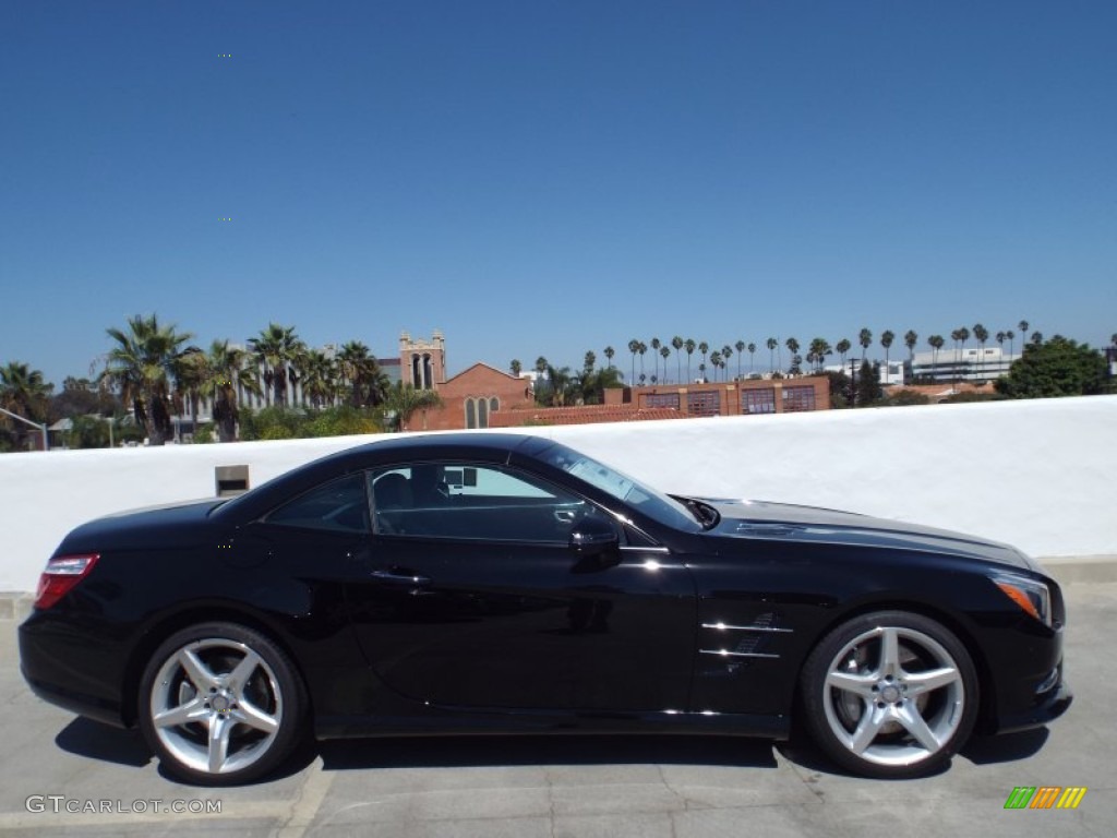 Black 2015 Mercedes-Benz SL 400 Roadster Exterior Photo #97150817