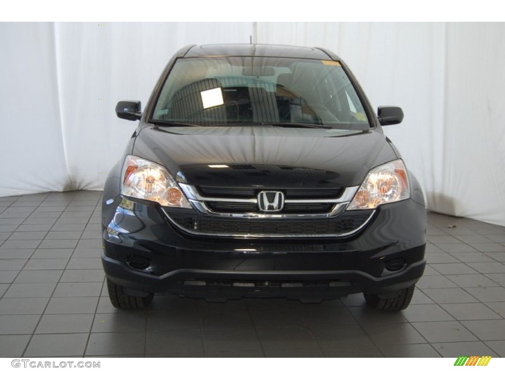 2011 CR-V EX-L - Crystal Black Pearl / Black photo #3