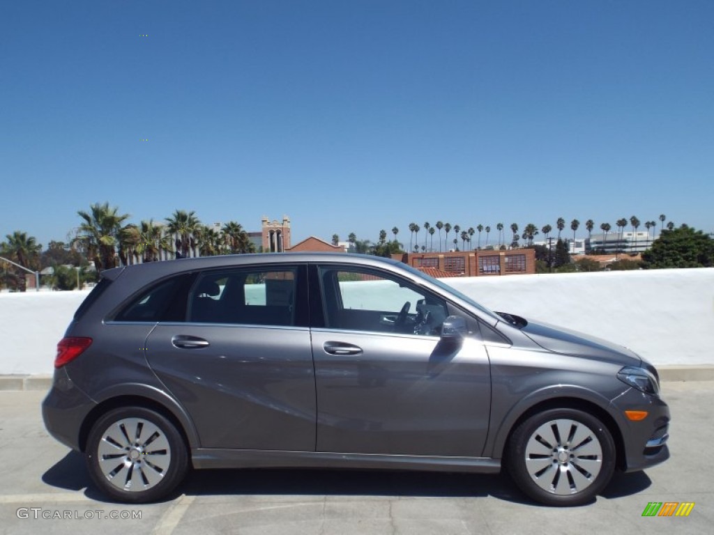 Mountain Grey Metallic 2014 Mercedes-Benz B Electric Drive Exterior Photo #97152533
