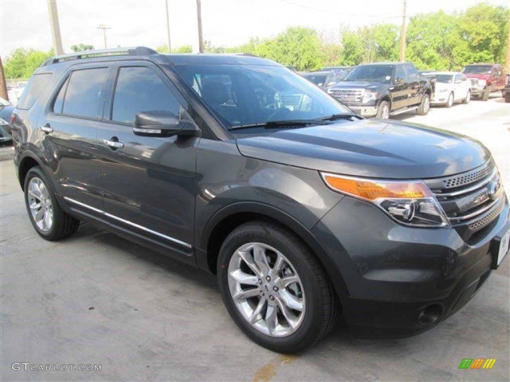 2015 Explorer Limited - Magnetic / Charcoal Black photo #4