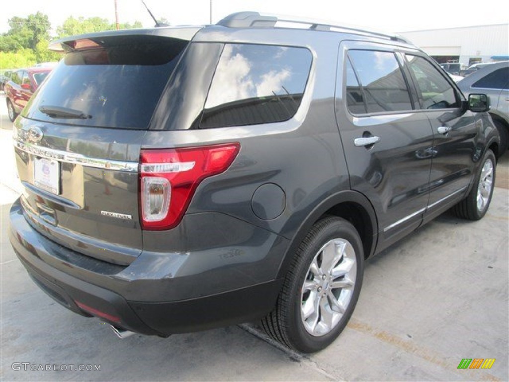 2015 Explorer Limited - Magnetic / Charcoal Black photo #6