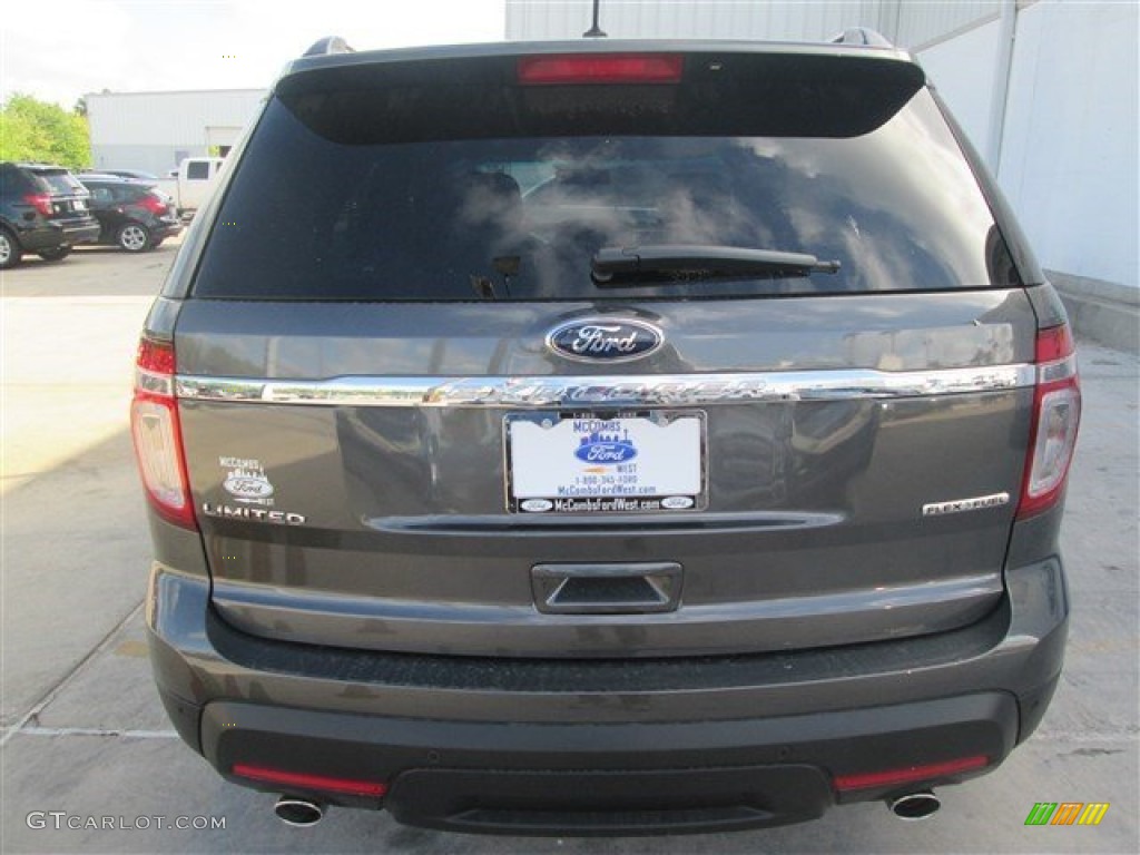 2015 Explorer Limited - Magnetic / Charcoal Black photo #8
