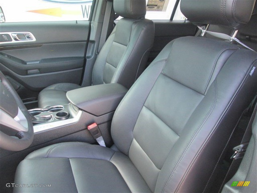 2015 Explorer Limited - Magnetic / Charcoal Black photo #16