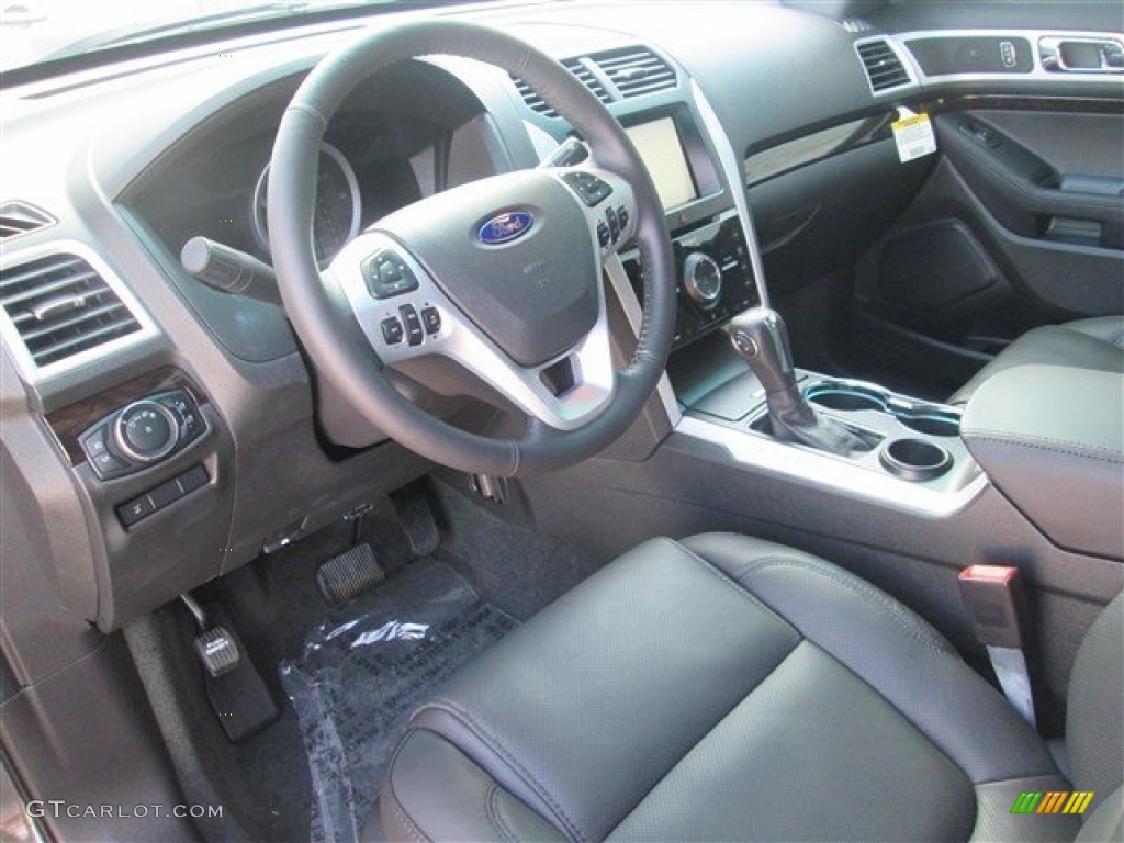 2015 Explorer Limited - Magnetic / Charcoal Black photo #18