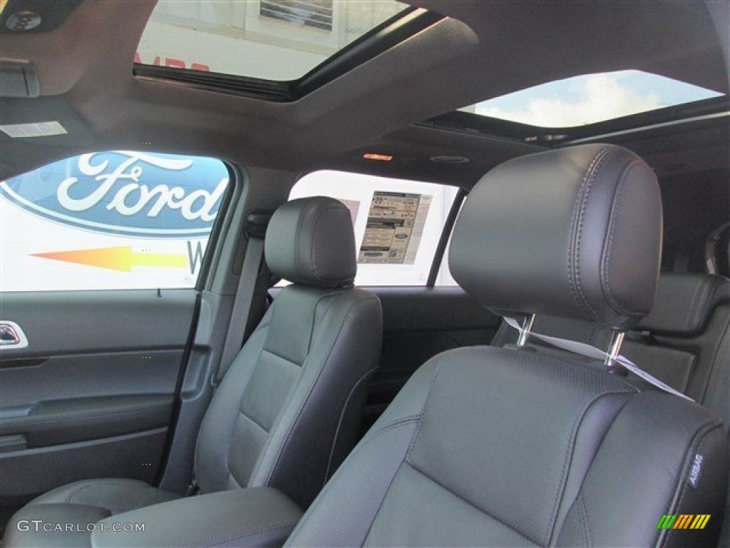 2015 Explorer Limited - Magnetic / Charcoal Black photo #21