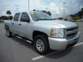 Sheer Silver Metallic - Silverado 1500 LT Crew Cab 4x4 Photo No. 10