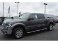 2014 Sterling Grey Ford F150 XLT SuperCrew  photo #3