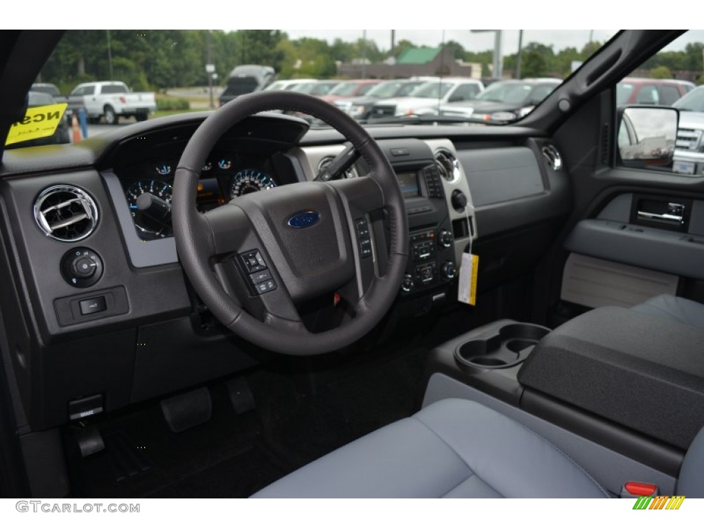 2014 F150 XLT SuperCrew - Sterling Grey / Steel Grey photo #7