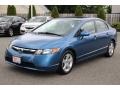 2008 Atomic Blue Metallic Honda Civic EX Sedan  photo #7