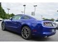 2014 Deep Impact Blue Ford Mustang GT Premium Coupe  photo #24