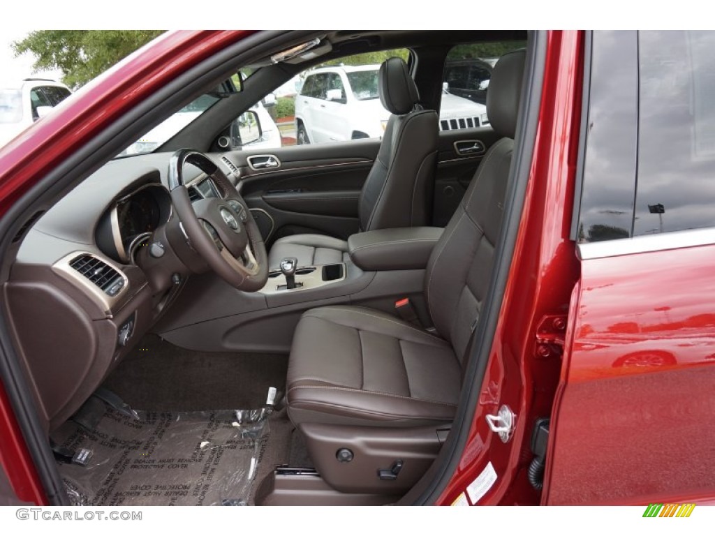 2015 Jeep Grand Cherokee Summit Front Seat Photos