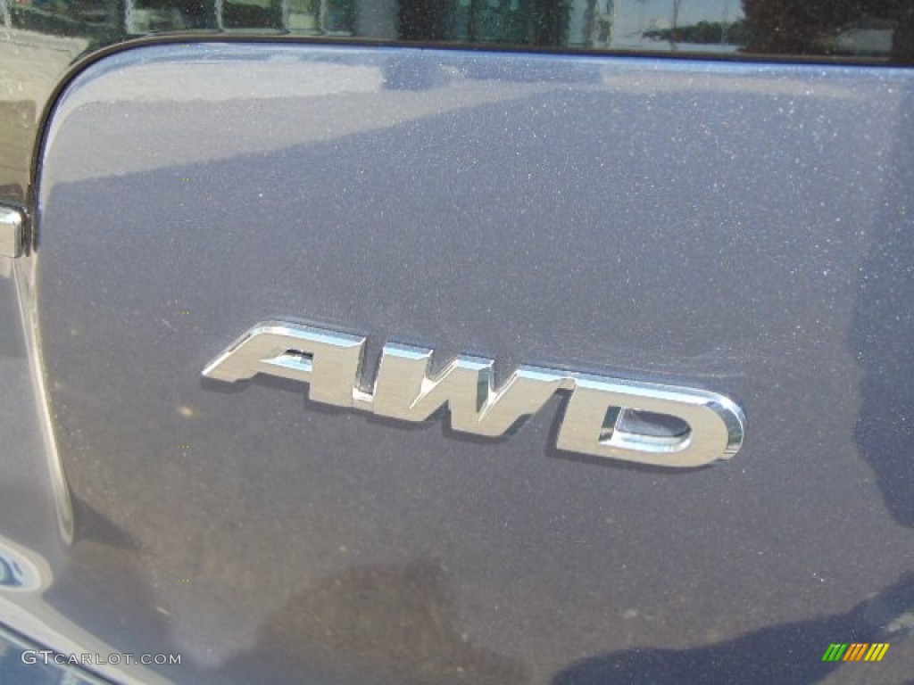 2012 CR-V EX 4WD - Twilight Blue Metallic / Gray photo #10