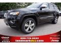 Brilliant Black Crystal Pearl - Grand Cherokee Overland 4x4 Photo No. 1