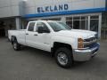 2015 Summit White Chevrolet Silverado 2500HD WT Double Cab 4x4  photo #1