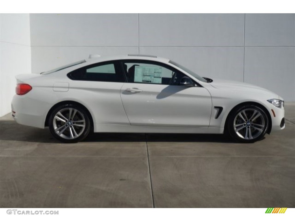 Alpine White 2015 BMW 4 Series 428i Coupe Exterior Photo #97161798